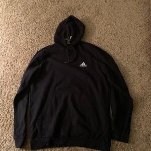Adidas Men's black Hoodie with Logo